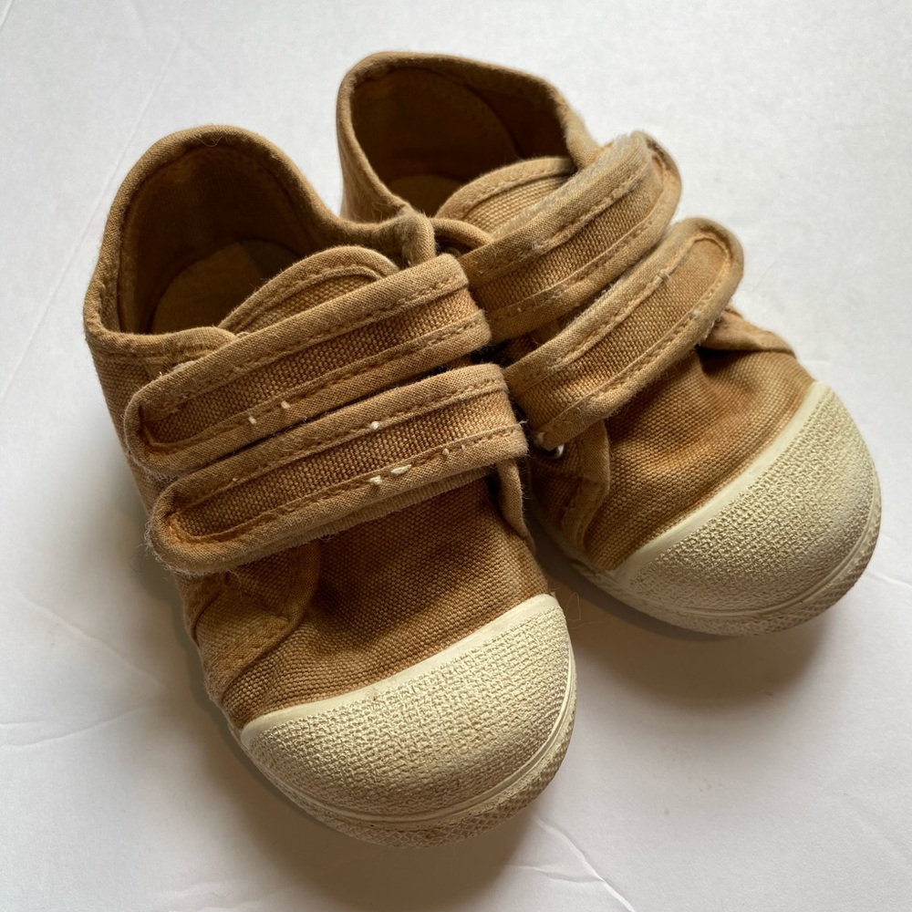 Zara Toddler Camel Tennis Shoes